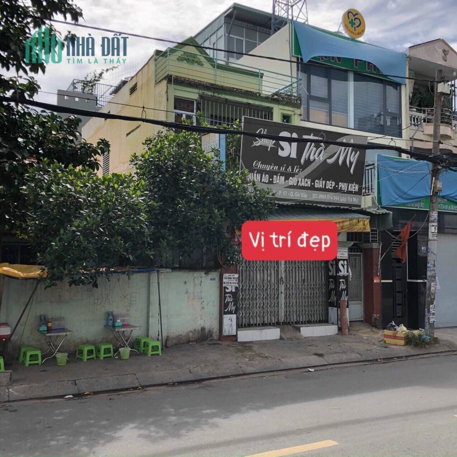 GÒ VẤP, MẶT TIỀN KINH DOANH LÊ HOÀNG PHÁI, KV 5x21m, CHỈ 15.5 TỶ