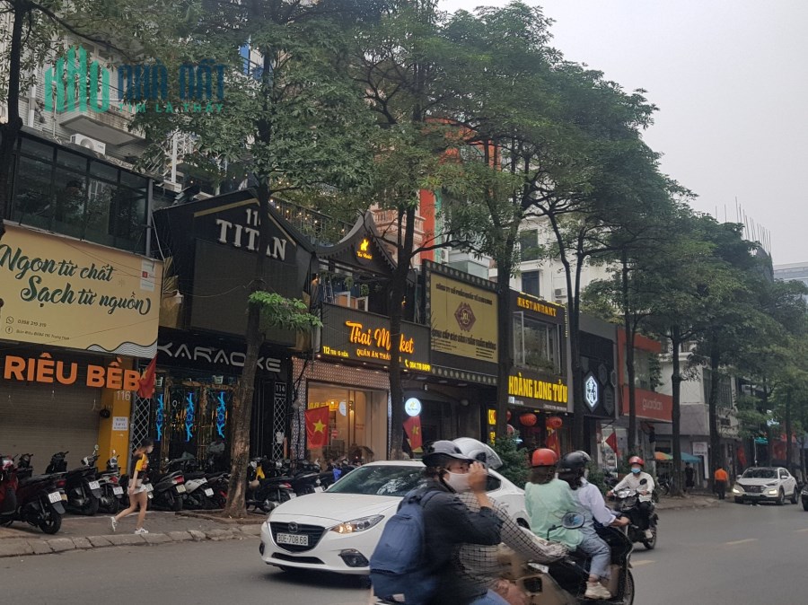 CHO THUÊ NHÀ MẶT PHỐ TRUNG HÒA, MẶT TIỀN 6M, TỔNG DIỆN TÍCH 600M²