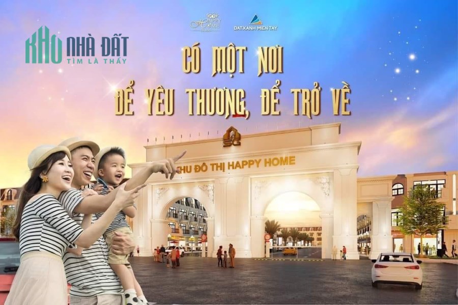 Đất nền dự án Happy Home cà mau