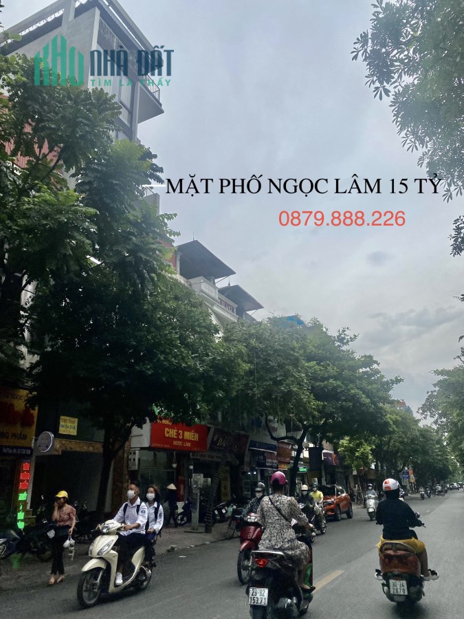 Mặt phố Ngọc Lâm kinh doanh bất chấp 70m2, 6 tầng, 14 tỷ rất hiếm