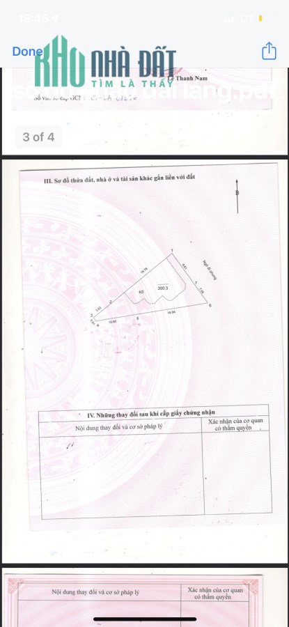 Bán nhà Chùa Láng 203m x 3 t lô góc ô tô vào giá 22.5 tỷ