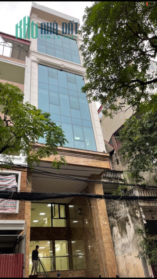 Bán nhanh tòa nhà 7 tầng thiết kế Ở và cho thuê MP Dịch Vọng - Cầu Giấy, DT 105m²MT 6m, giá 43 tỷ