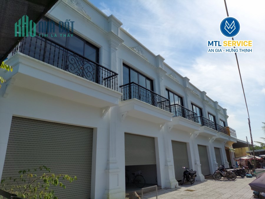 Cần bán căn shophouse 1 trệt 1 lầu tại chợ Thới Lai mới