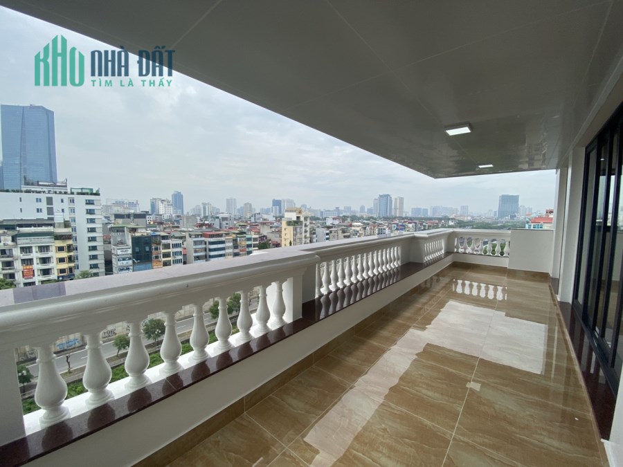 Bán gấp tòa nhà VP 7 tầng xây mới KĐT Yên Hòa, DT 112m2