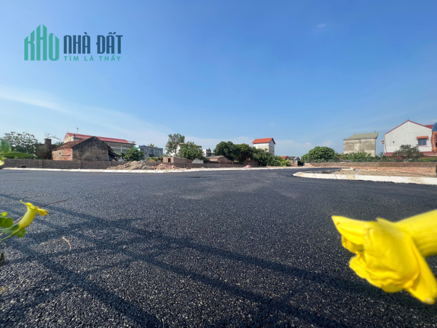 Thanh toán trước 20% góp dần 6 lần sở hữu ngay lô đất chỉ 740 triệu ngay khu công nghiệp Ân Thi