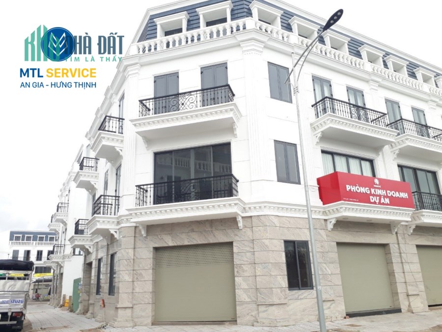 Bán căn shophouse mặt tiền trung tâm khu chợ Thới Lai mới