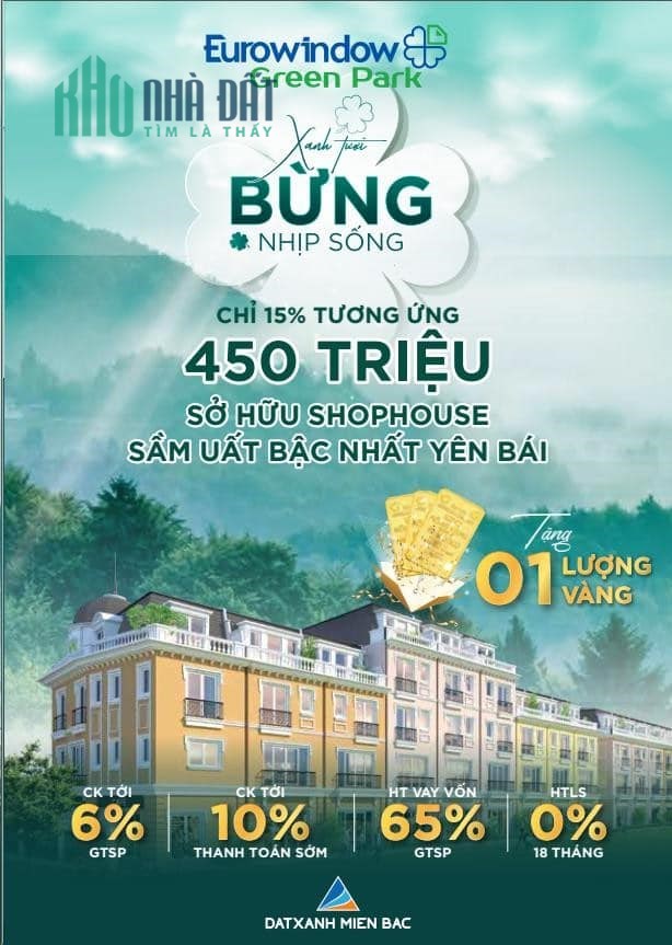 DỰ ÁN EUROWINDOW GREEN PARK YÊN