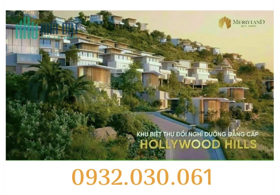 Hollywood Hills biệt thự bán đảo đắt giá nhất tại merry land quy nhơn 0932030061