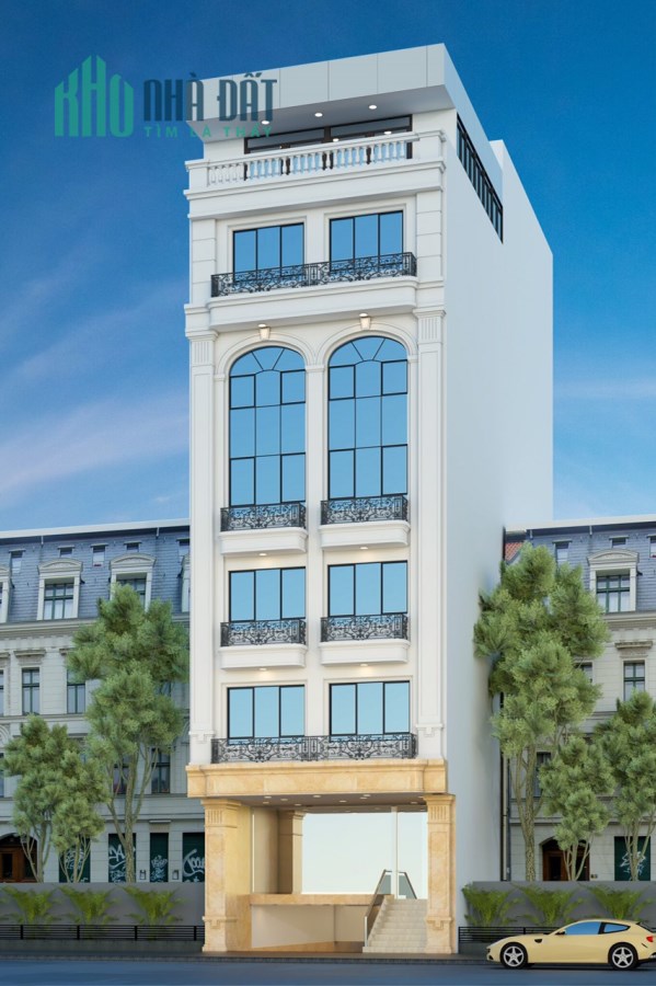 Chính chủ cho thuê tòa nhà 9 tầng MP Nguyễn Ngọc Nại-Vương Thùa Vũ. DT 115m²MT 5m