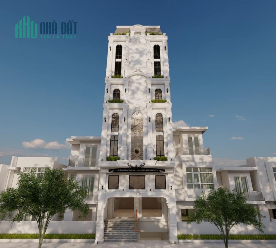 Bán nhà phố Hoàng Cầu, 250m2, MT 7 m, lô góc, ô tô tránh, phù hợp toà 8 tầng. Nhỉnh 40 tỷ