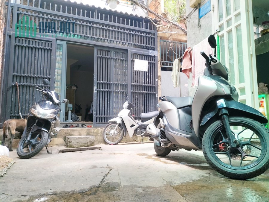 Nhà phường 1, Bình Thạnh chỉ 2ty5, hẻm 3 gác sạch sẽ, an ninh, sổ vuông