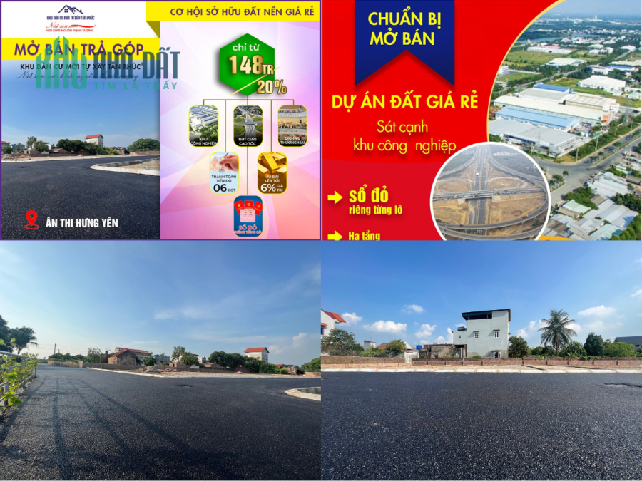 Bán nhanh lô đất Ân Thi giá 739 triệu bao phí sổ đỏ
