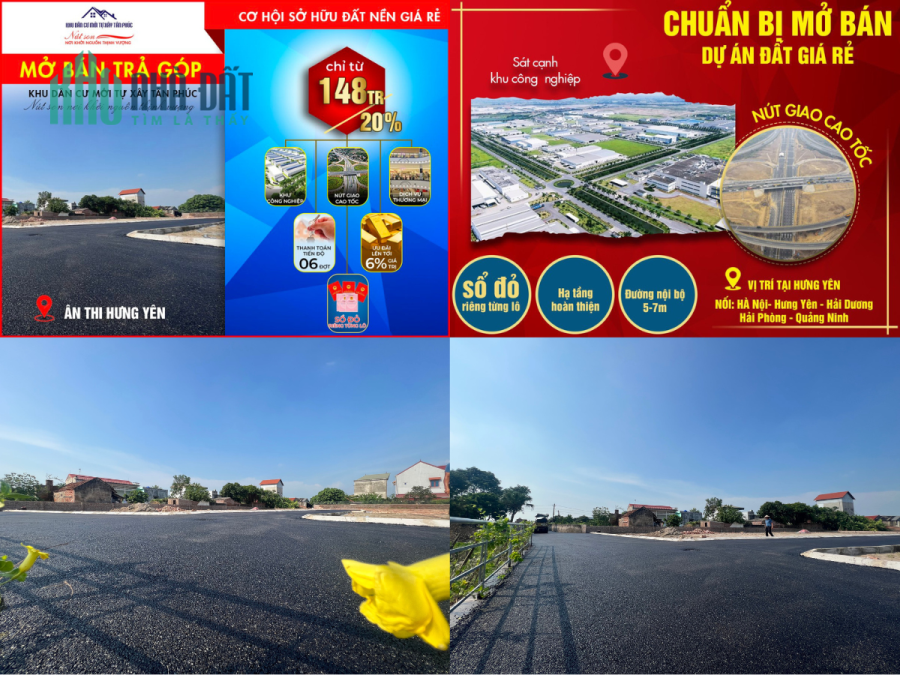 Bán đất giá rẻ ven kcn Ân Thi