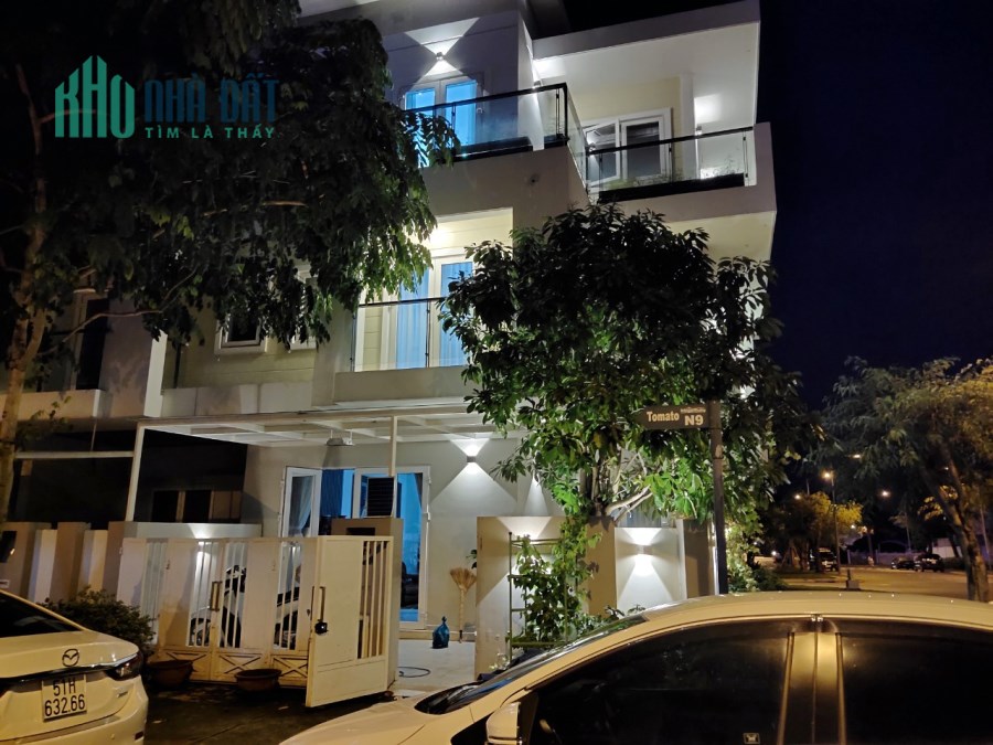 Căn góc biệt thự MeGa Ruby khang điền diện tích 119m , 3 tầng view đẹp