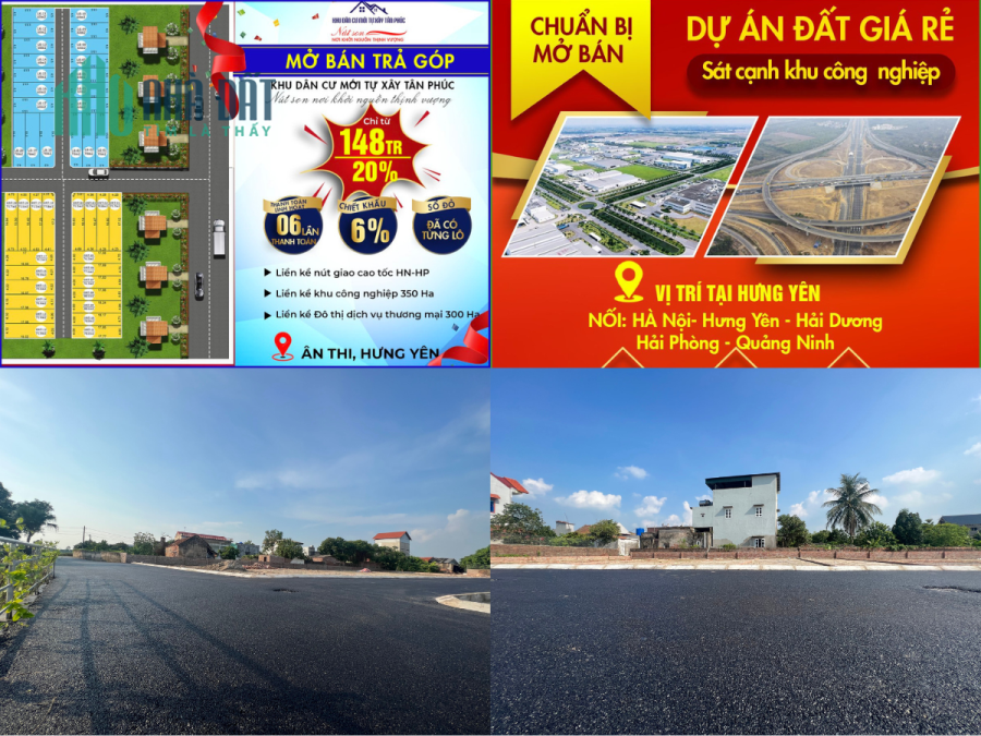 Đất ven công nghiệp cửa ngõ Cao tốc 5B chỉ 739 triệu