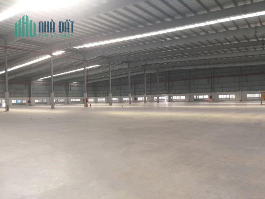 Cho thuê 25.000m2 đất và kho xưởng 18.000m2, văn phòng, tiêu chuẩn KCN Tân Quang