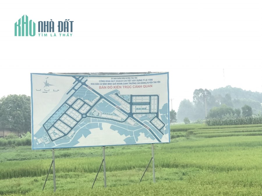 🔥Hot Hot Lô Đất ở Quế Nham - Tân Yên. Diện Tích 96m2 , MT: 6m , Hậu: 6m - Giá chỉ 9xx