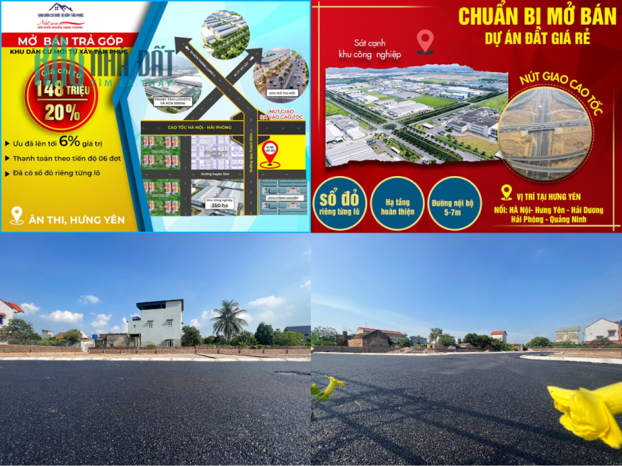 Đầu tư đất chỉ với 739 triệu/ lô đất sổ Đỏ trao tay ngay hôm nay