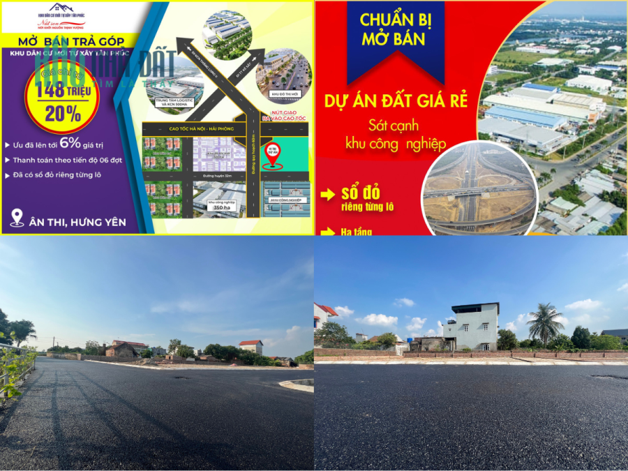 Cần bán lô đất liền kề ngay khu quy hoạch đô thị mới Tân Phúc, Ân Thi giá 739 triệu