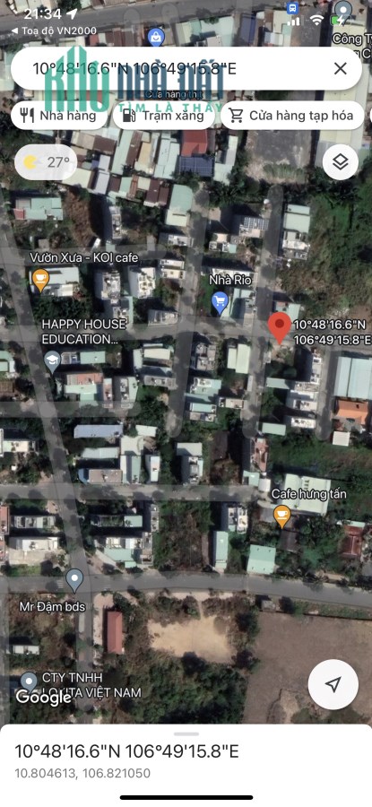 Lô góc 2 mặt tiền dự án sài gòn Newland Long trường diện tích 87,5m vị trí đẹp