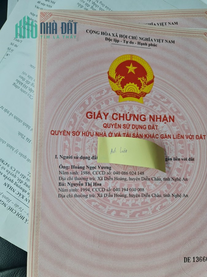 Chính chủ cần tiền bán lô đất thổ cư 200m2 xây nhà ở hoặc đầu tư