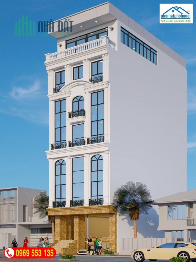 1. Bán toà nhà Văn Phòng VIP 8 tầng mặt phố HÀ CẦU Dt 119 m2* Mt 8.6m. Giá 42 tỷ