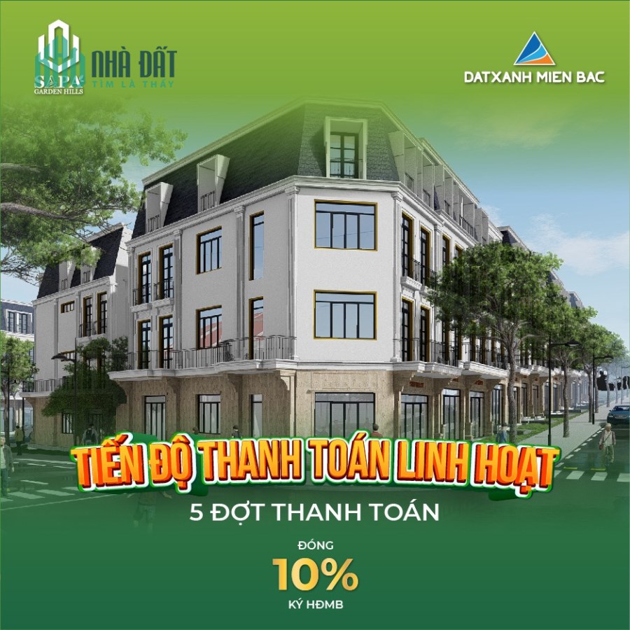 🌸🌸 SAPA GARDEN HILLS DỰ ÁN HIẾM HOI ĐÃ CÓ SỔ ĐỎ TẠI SAPA 🌸🌸