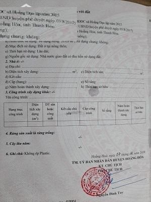 ⭐Siêu phẩm 200m2, lô góc, 3,1 tỷ ngay gần chi cục thuế Hoằng Hóa, 0977327555