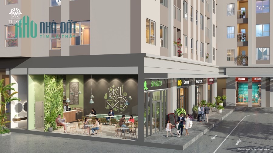 Shophouse khối để căn hộ The Ori Garden trung tâm biển Đà Nẵng giá chỉ 1,9 tỷ