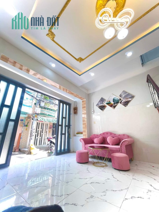 Nhà Bán HẺM XE HƠI Đẹp Lung Linh Tân Hoà Đông Giáp Q6 2.85TỶ