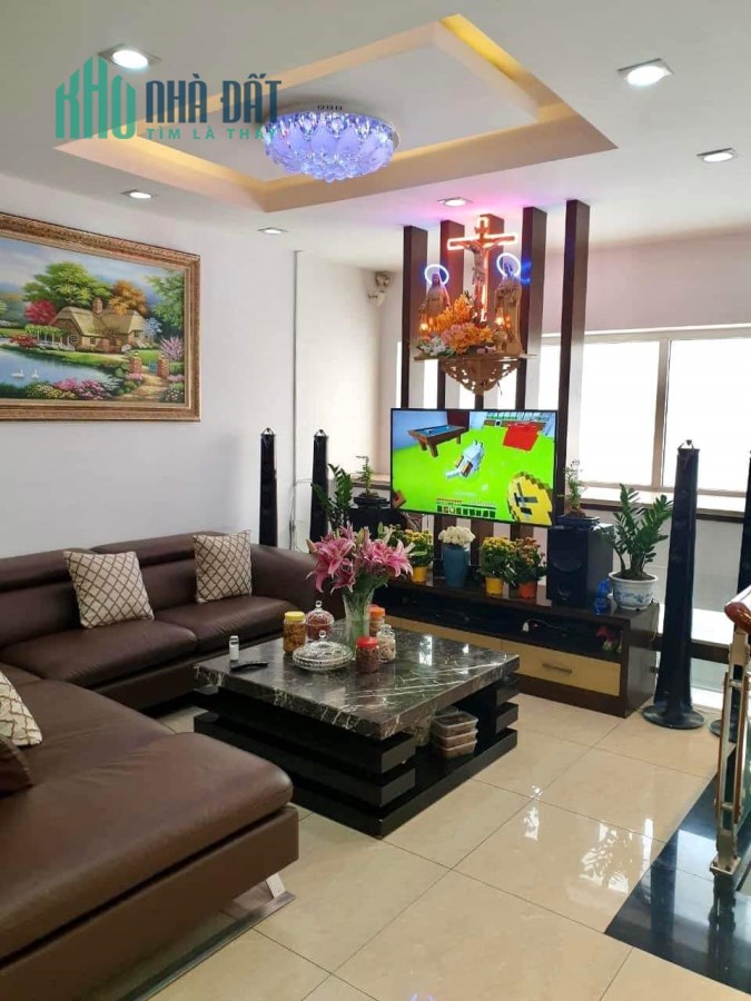 Bán Nhà HXT Nguyễn Bặc, Tân Bình, 55M2, Ngang Khủng 5M, 5 Tầng Mới Tinh, Chỉ 10.2 Tỷ TL.
