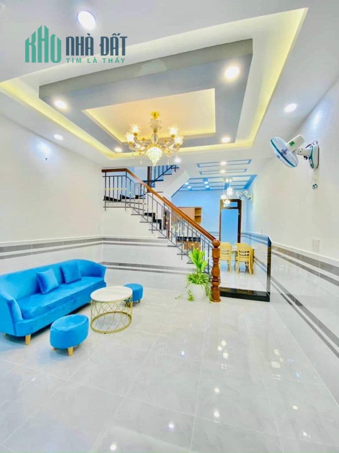 Bán nhà mới, HXH Đườngsố19 Phường8 Gò Vấp Giá 4tỷ98 trệt lầu 50m2 NTCC