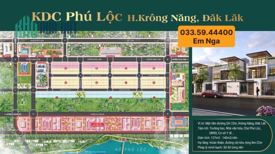 Chủ ngợp bán nhanh lô đất nền sổ đỏ giá cực tốt ngay Trung Tâm Hành Chính mới Đăk Lăk chỉ 899tr/nền