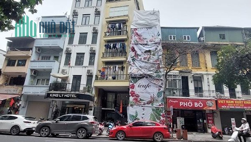 BÁN NHÀ MẶT PHỐ LÝ THÁI TỔ  33m2 4T MT4m1 – 34 Tỷ
