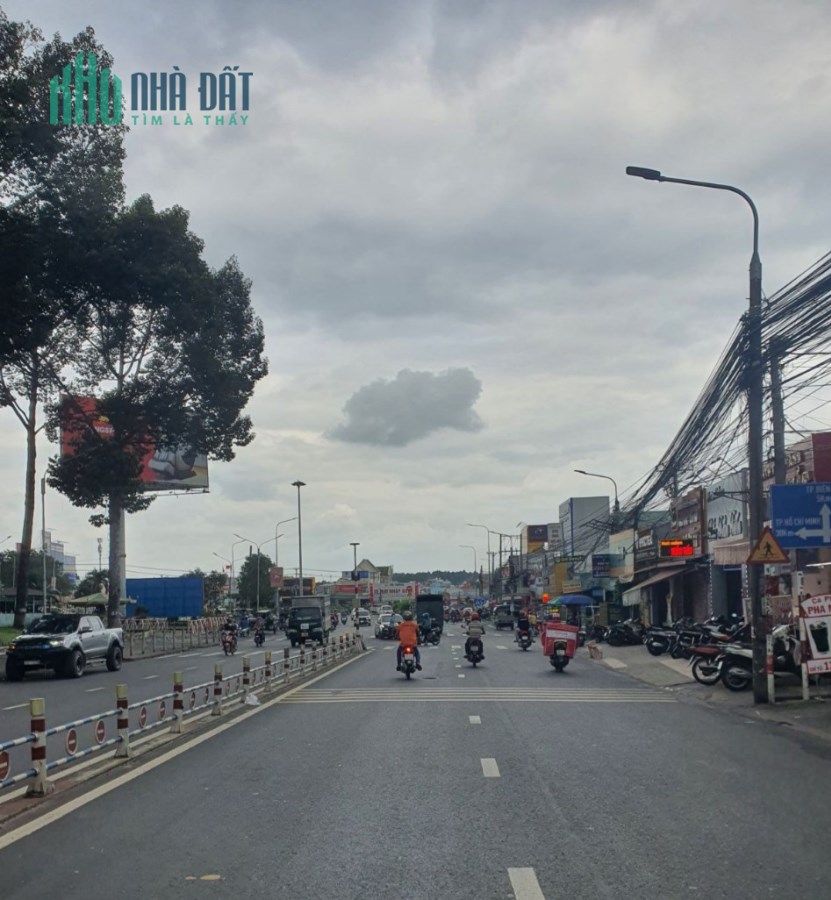 Bán nhà Mặt tiền Bùi Văn Hòa Dt 420m2 Sổ thổ cư ngang 8.8m, KD mọi ngành nghề