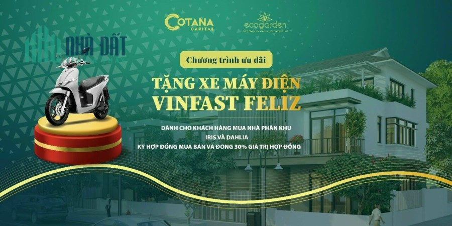 THANH TOÁN TRƯỚC 1,2 TỶ CHÚNG TA ĐÃ ĐƯỢC TẬN HƯỞNG CUỘC SỐNG THƯỢNG LƯU TẠI ECO-GARDEN HUẾ