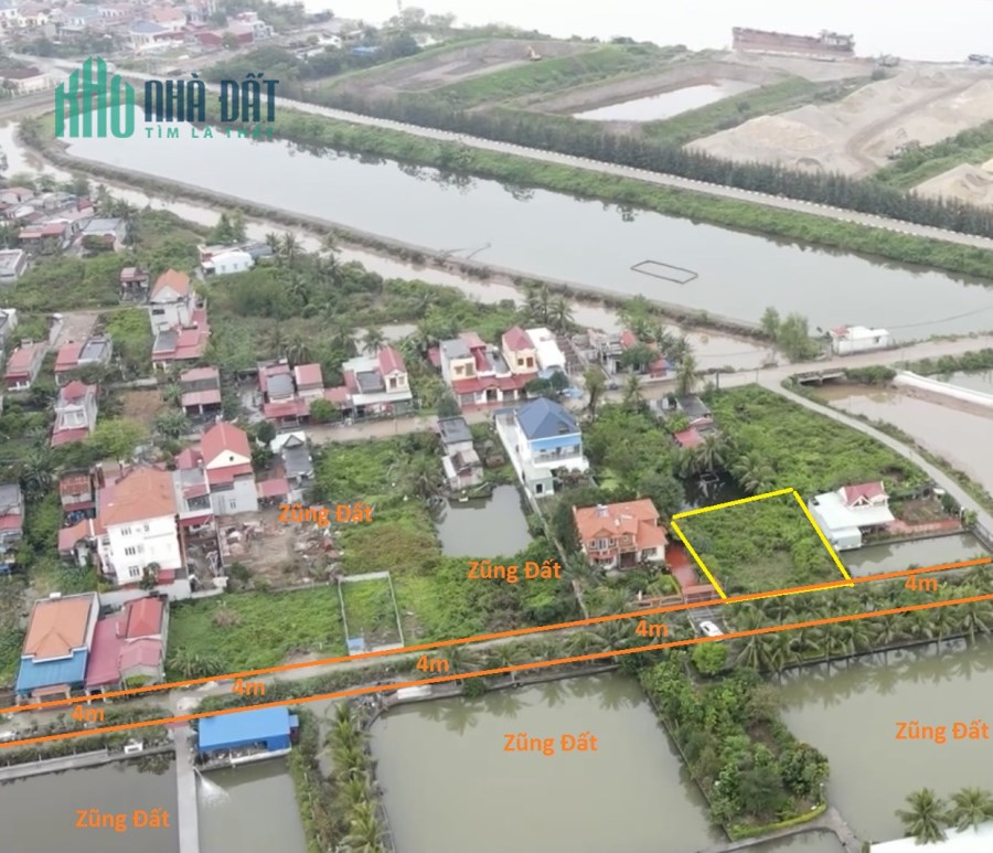 Lô đất 603m2 Tân Thành ,Dương Kinh Hải Phòng hơn 10tr