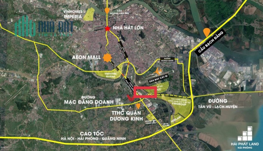 BÁN SIÊU PHẨM NHÀ MẶT ĐƯỜNG PHẠM VĂN ĐỒNG, Q. DƯƠNG KINH, TP HẢI PHÒNG
