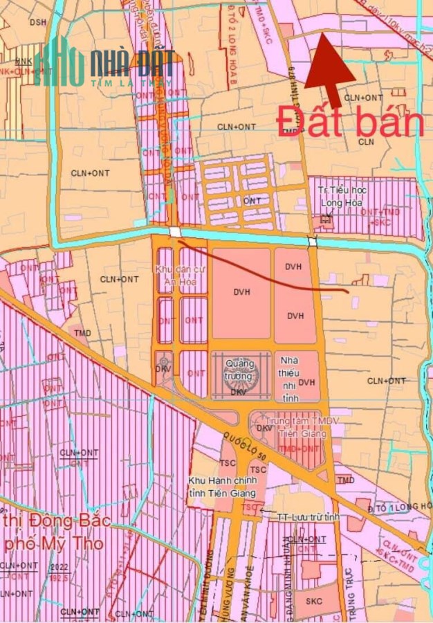181m2 đất ấp Long Hoà A,Đạo Thạnh,TP.Mỹ Tho,Tiền Giang