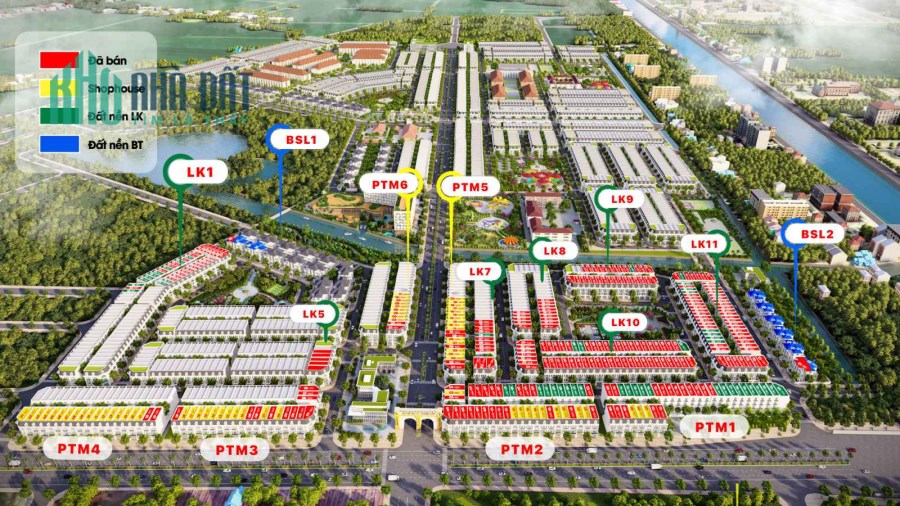 Tôi có 2 suất nội bộ siêu đẹp, chiết khấu cao, pháp lý rõ ràng, sổ đỏ từng lô Shophouse đối diện