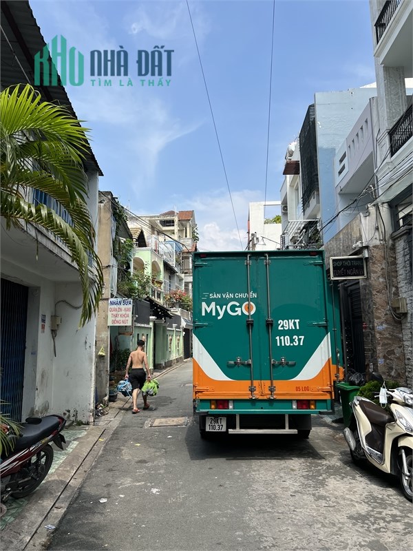 Tầm 3.8 tỉ có ngay nhà hẻm oto, mặt tiền gần 5m, 52m2, Trần Văn Quang, Tân Bình