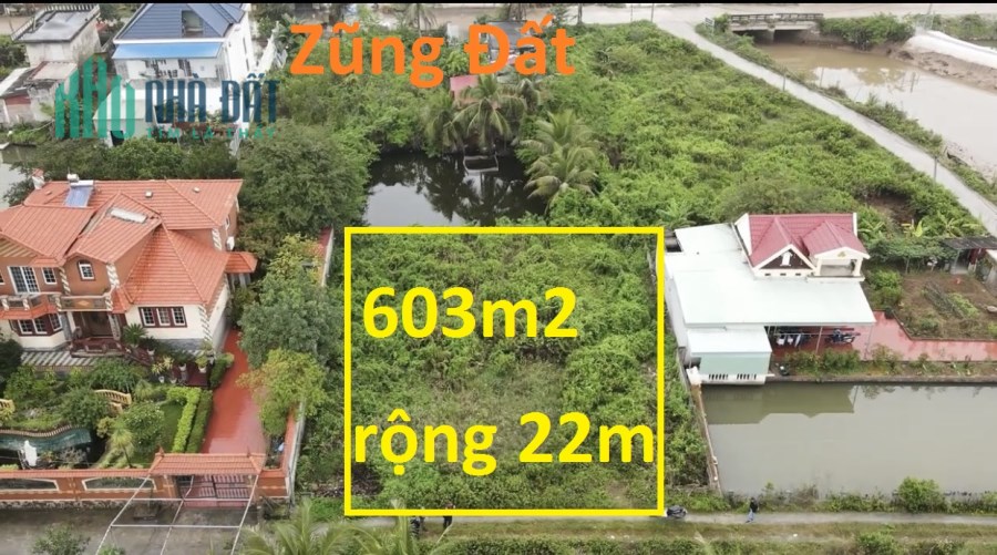 Lô đất 603m2 Tân Thành ,Dương Kinh Hải Phòng hơn  6 tỷ