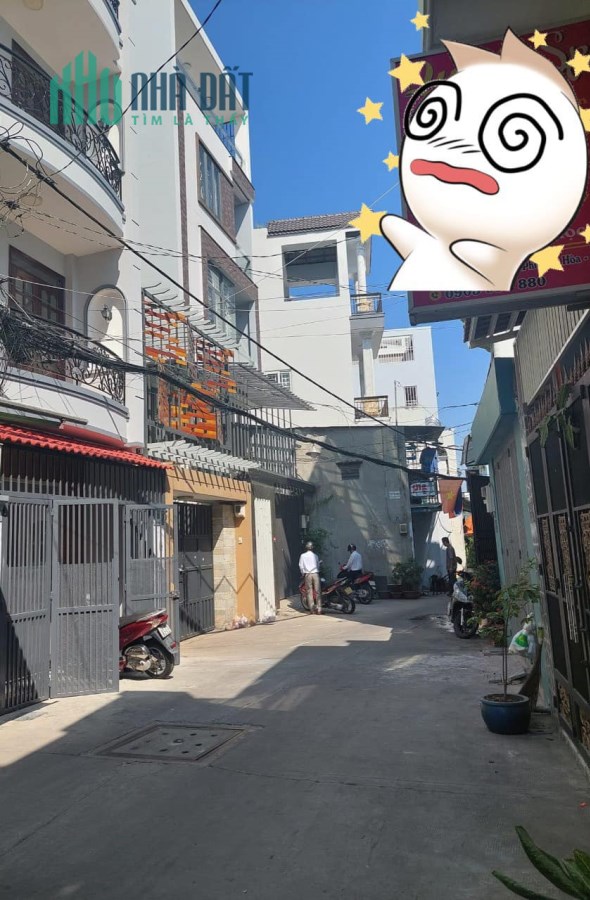 Hẻm 7m thông Vườn Lài, dt 4x18, 2 lầu, st, 5PN. Giá 7.95tỷ tl