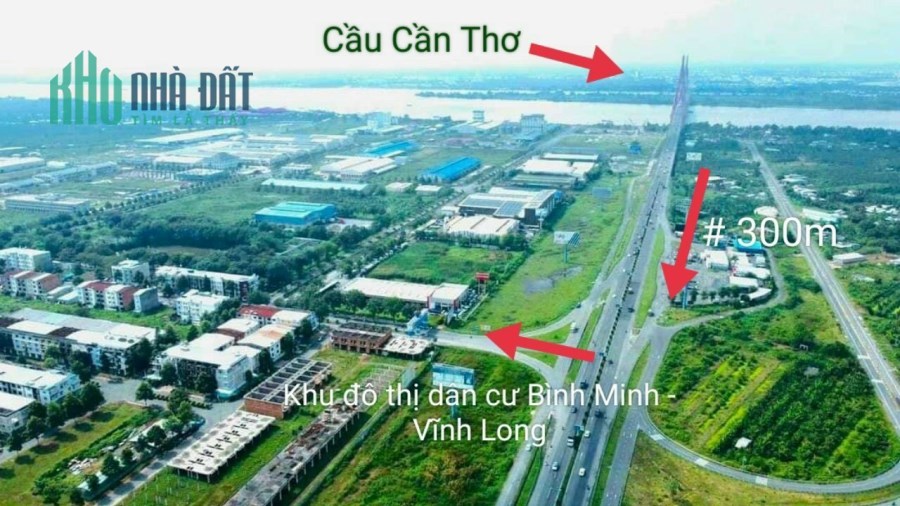 Bán Nền 5x20 Ngay KCN Bình Minh Lộ Giới 14m-24m Sổ Đỏ Trao Tay , Vay Ngân hàng 70%