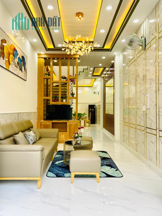 NHÀ NGUYỄN THÁI SƠN - HẺM Ô TÔ THÔNG PHAN VĂN TRỊ- NHỈNH 7 TỶ