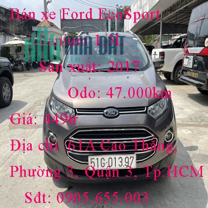 Bán xe Ford EcoSport Titanium 1.5L