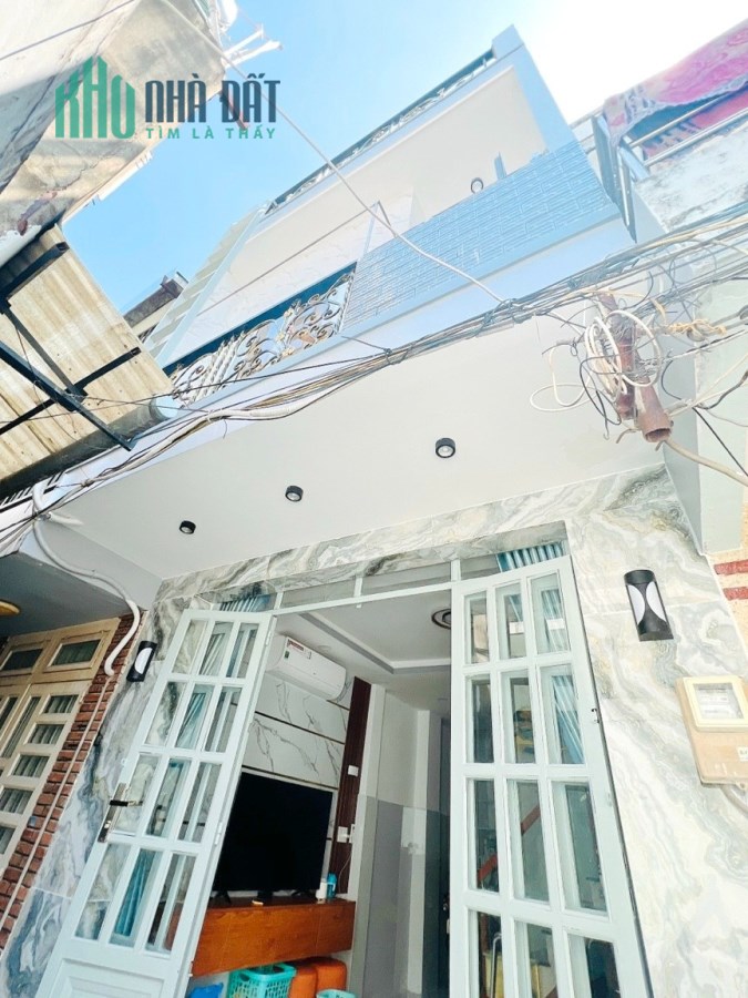 Nhà mới hẻm 54 Phạm Hùng Bình Hưng Bình Chánh. Giá 2 tỷ 460 triệu
