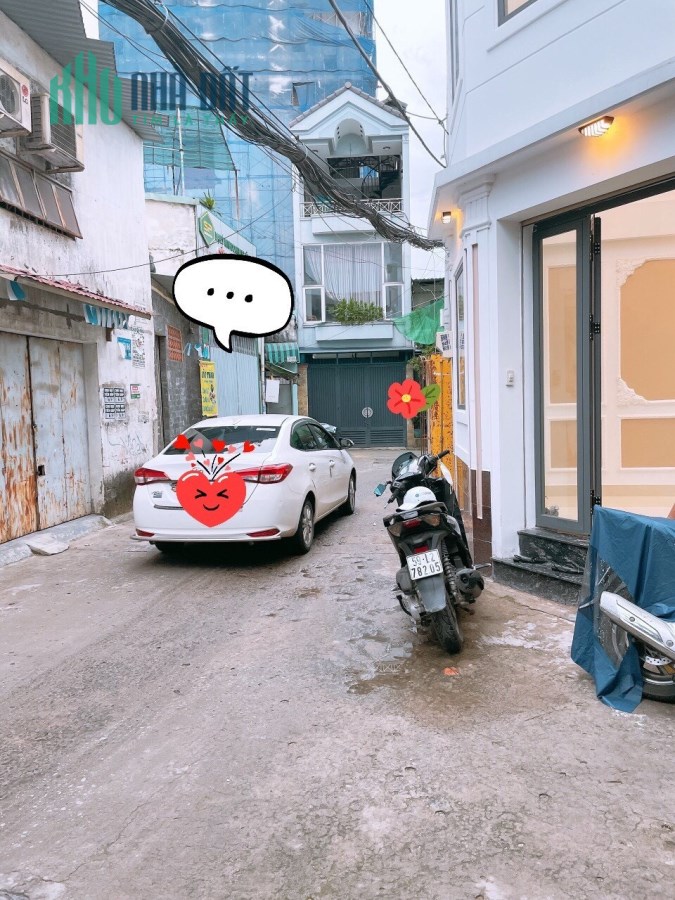 BÁN GẤP NHÀ  HXH ĐẸP CÁCH MẶT TIỀN NƠ TRANG LONG BÌNH THẠNH 5 BƯỚC CHÂN. LÔ GÓC 2 MẶT THOÁNG KINH