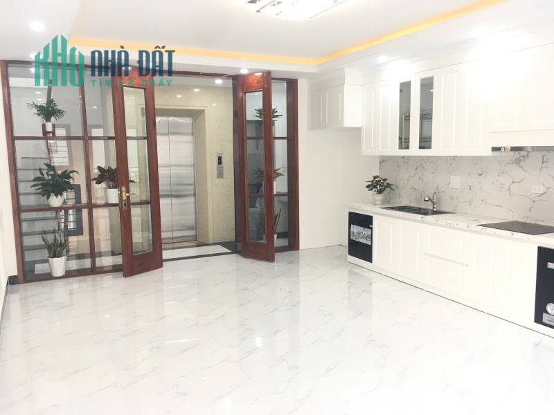 Bán nhà phố Nguyễn Quý Đức, 6 tầng mới, thang máy DT 55m2, MT5m, 9 tỷ. 0338080356