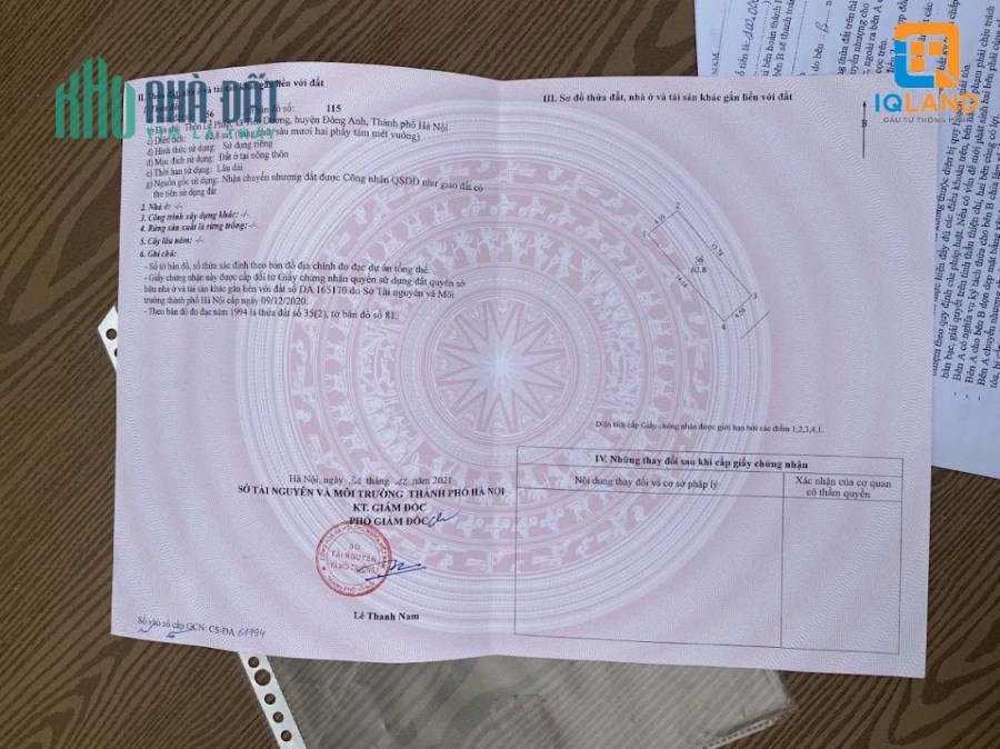 Bán đất Lễ Pháp gần CV Kim Quy giá chưa tới 3 tỷ, ô tô đỗ cửa sát trục chính.